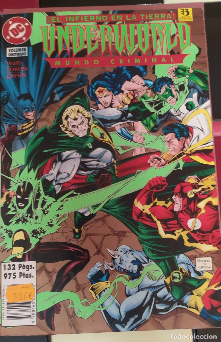 C&oacute;mics: Underworld. Mundo criminal. Ediciones Zinco. 1996. volumen &uacute;nitario