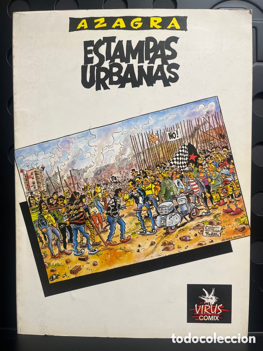 C&oacute;mics: ESTAMPAS URBANAS de AZAGRA Ed VIRUS C&Oacute;MIX