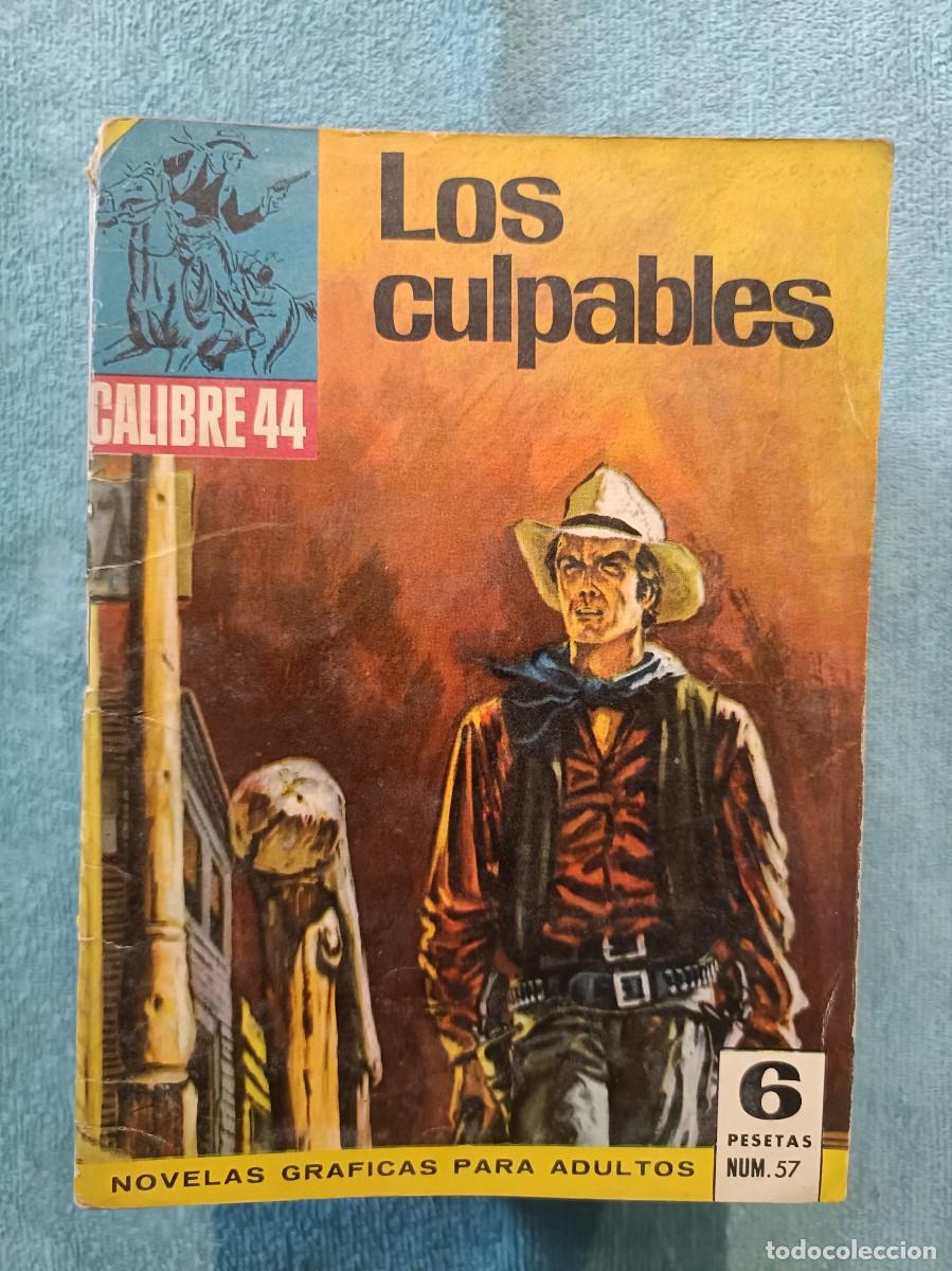 C&oacute;mics: Calibre 44, n&ordm; 57 - Los Culpables - Ed. Bruguera 1966