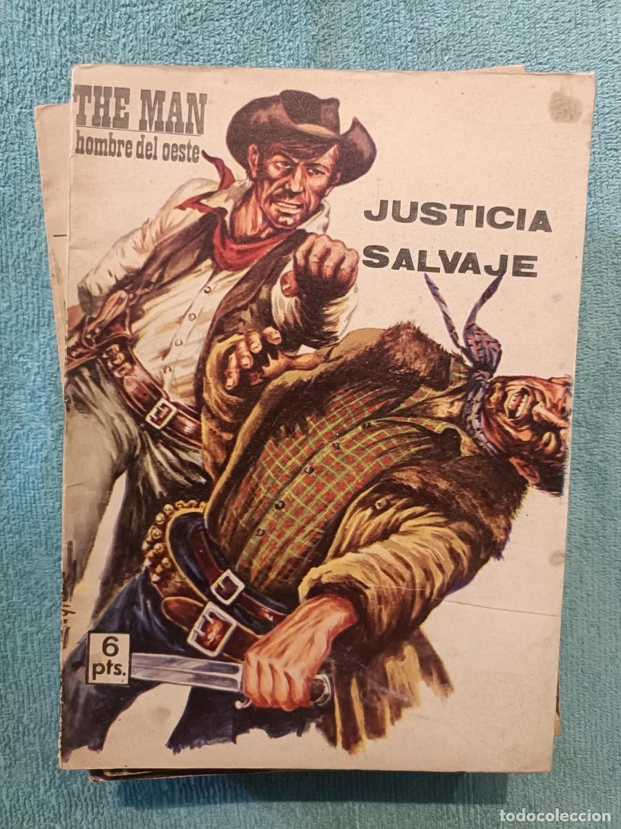 C&oacute;mics: The Man, Hombre del Oeste - Justicia Salvaje - Ed. Presidente