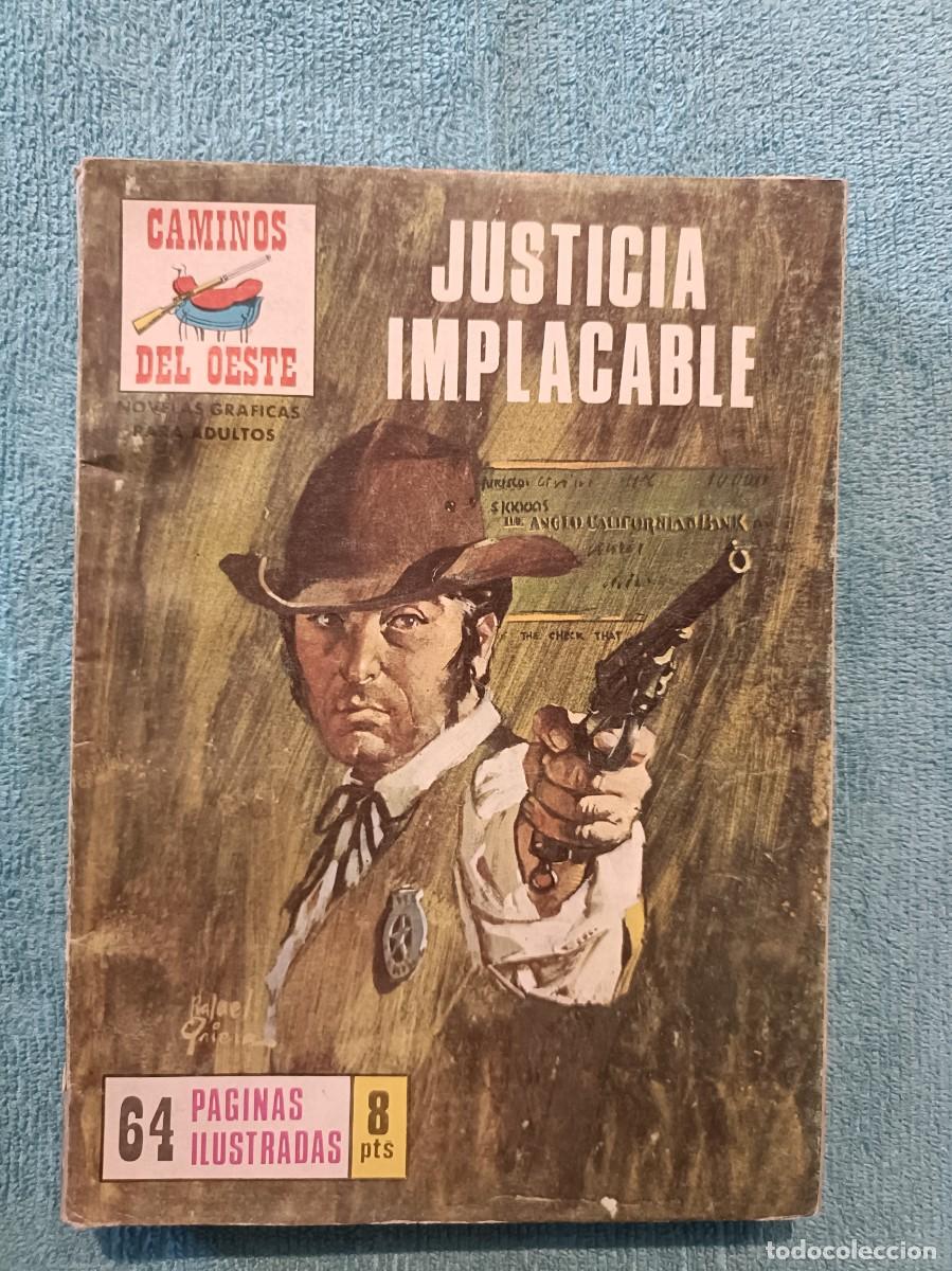 C&oacute;mics: Caminos del Oeste, n&ordm; 85 - Justicia Implacable - Producciones Editoriales - Foto 1