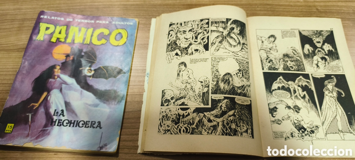 C&oacute;mics: C&oacute;mic p&aacute;nico revista terror - Foto 2