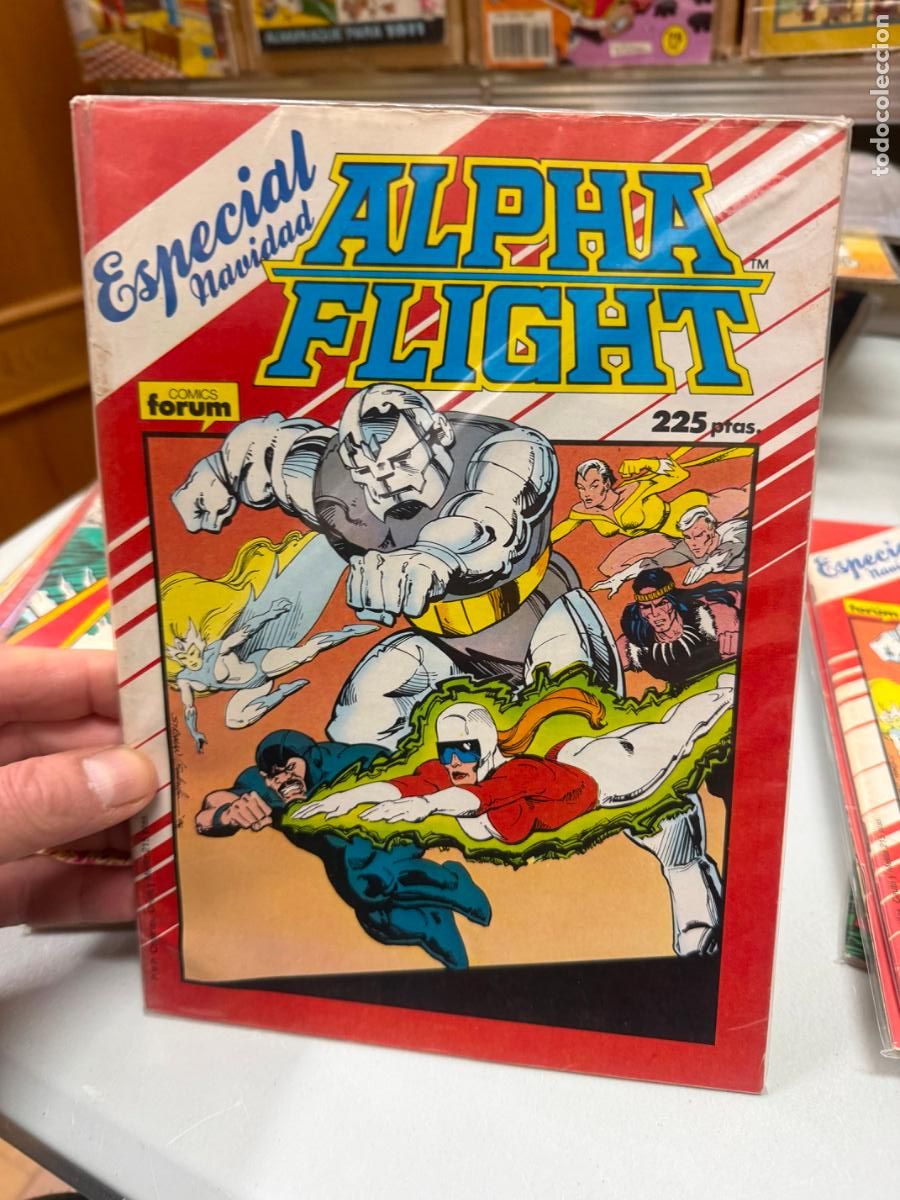 C&oacute;mics: ALPHA FLIGHT EDITORIAL FORUM ESPECIAL NAVIDAD