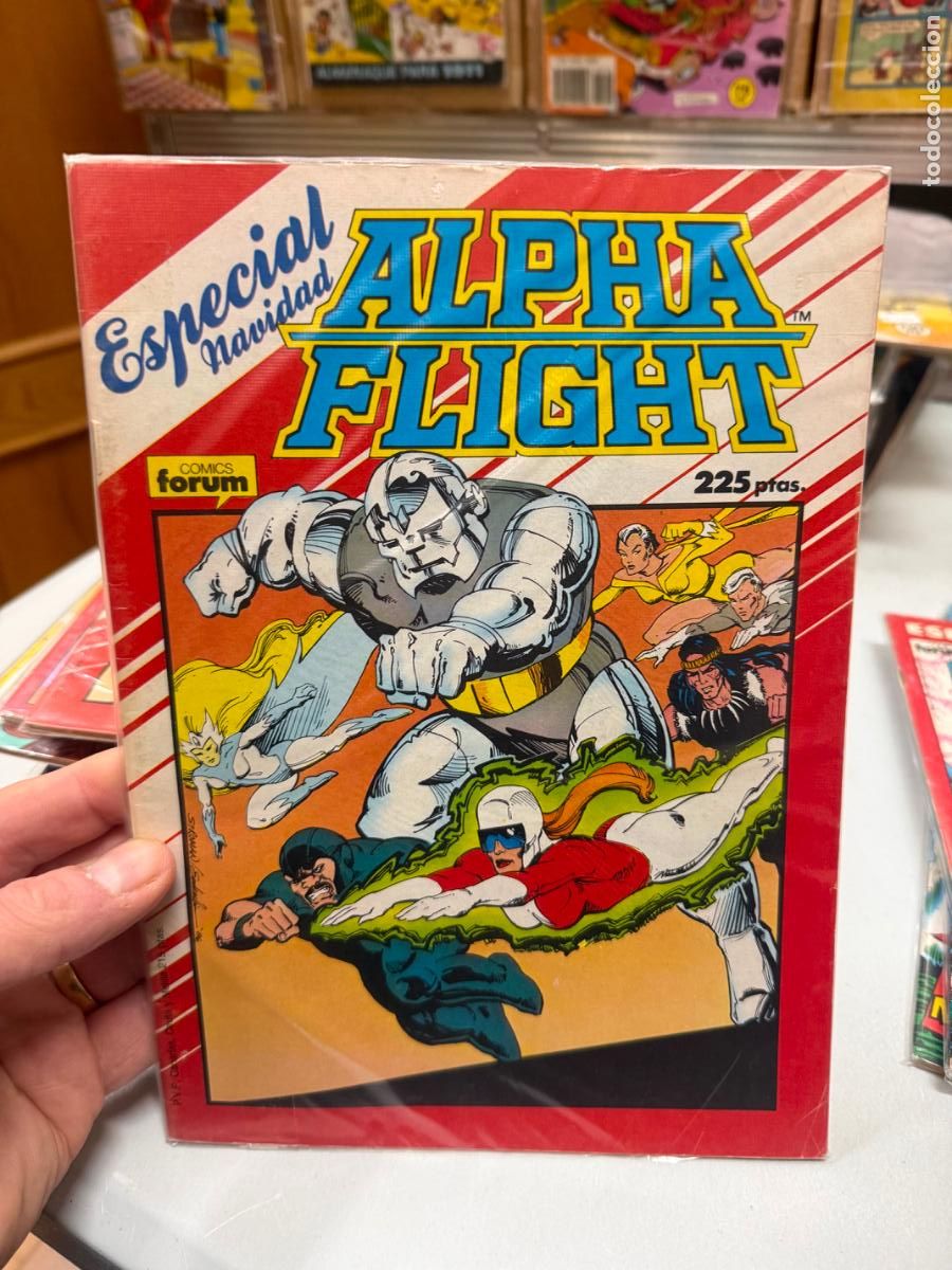 C&oacute;mics: ALPHA FLIGHT EDITORIAL FORUM ESPECIAL NAVIDAD