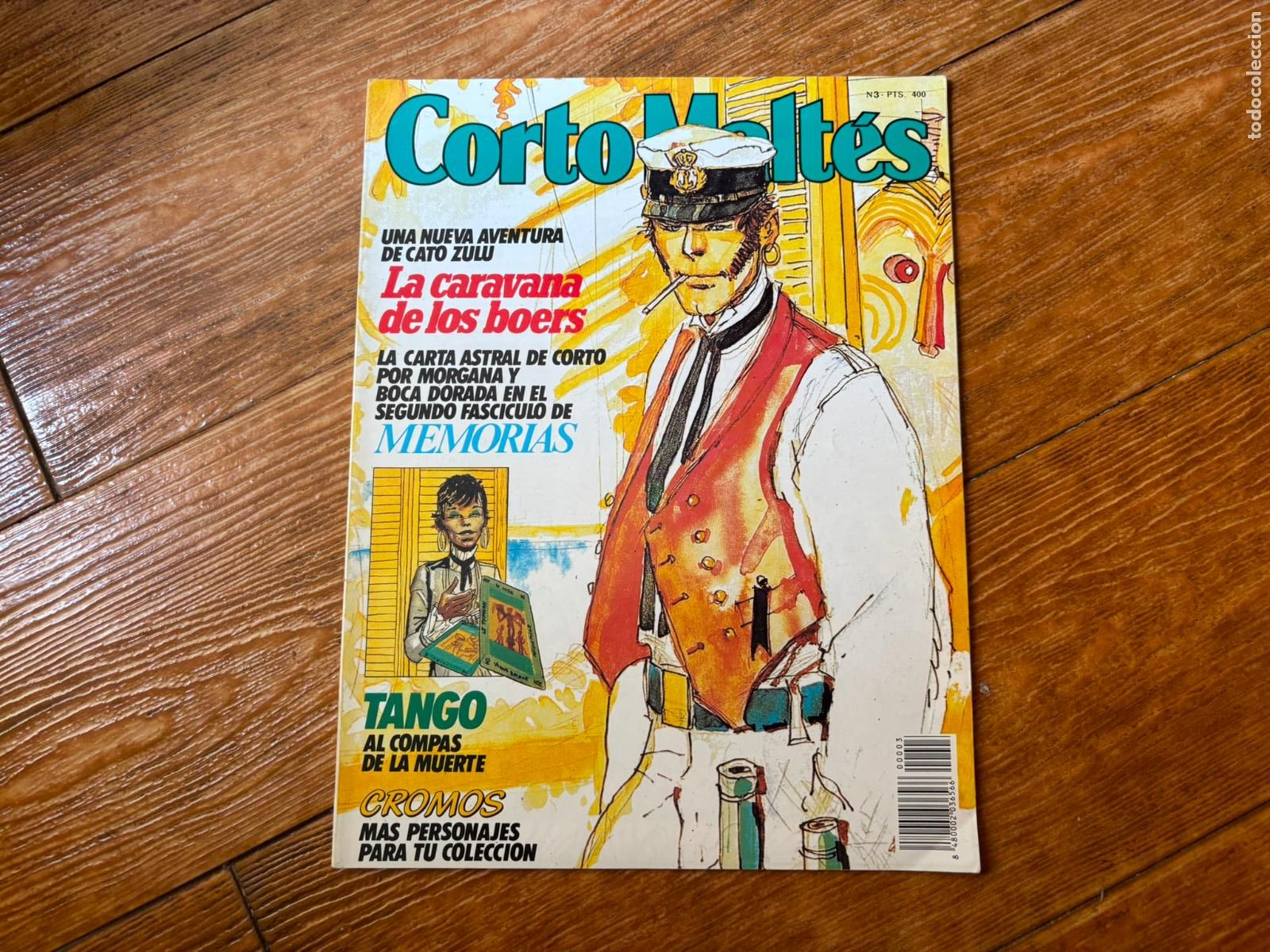 C&oacute;mics: CORTO MALTES N&ordm; 3 HUGO PRATT EDITORIAL NEW COMIC 1988