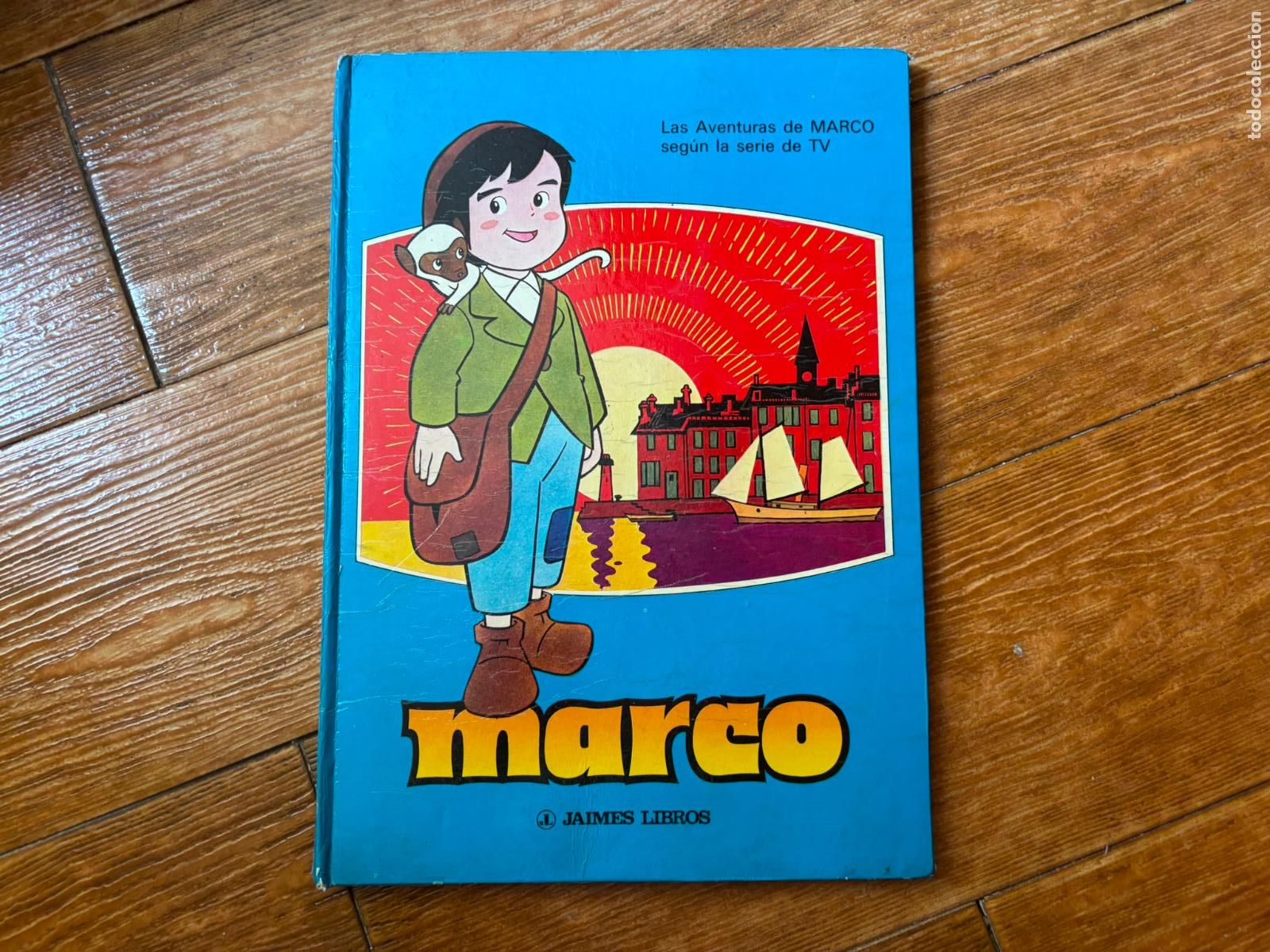 C&oacute;mics: LAS AVENTURAS DE MARCO SEGUN LA SERIE DE TV. BEAUMONT JAIMES LIBROS 1977 TAPA DURA
