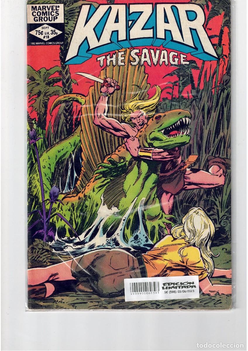 C&oacute;mics: Kazar 18. Editorial Marvel USA. - Foto 1