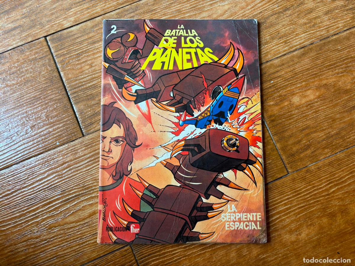 C&oacute;mics: LA BATALLA DE LOS PLANETAS N&ordm; 2 LA SERPIENTE ESPACIAL COMANDO G EDITORIAL FHER A&Ntilde;O 1980