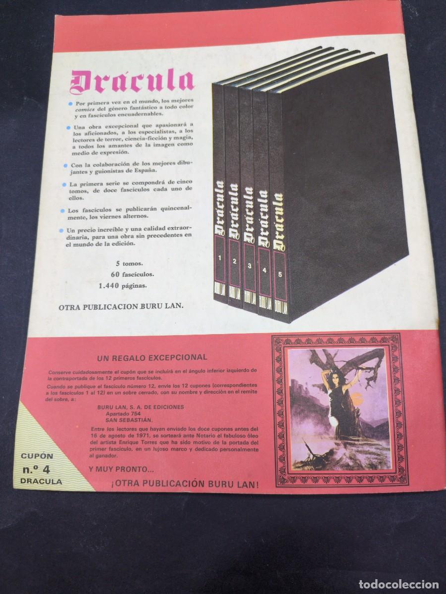 C&oacute;mics: DR&Aacute;CULA N&ordm; 4 buru lan comics 26 marzo 1971 - Foto 2
