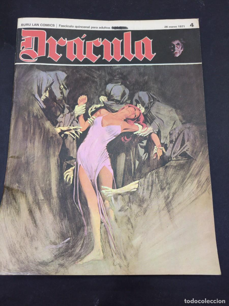 C&oacute;mics: DR&Aacute;CULA N&ordm; 4 buru lan comics 26 marzo 1971 - Foto 1