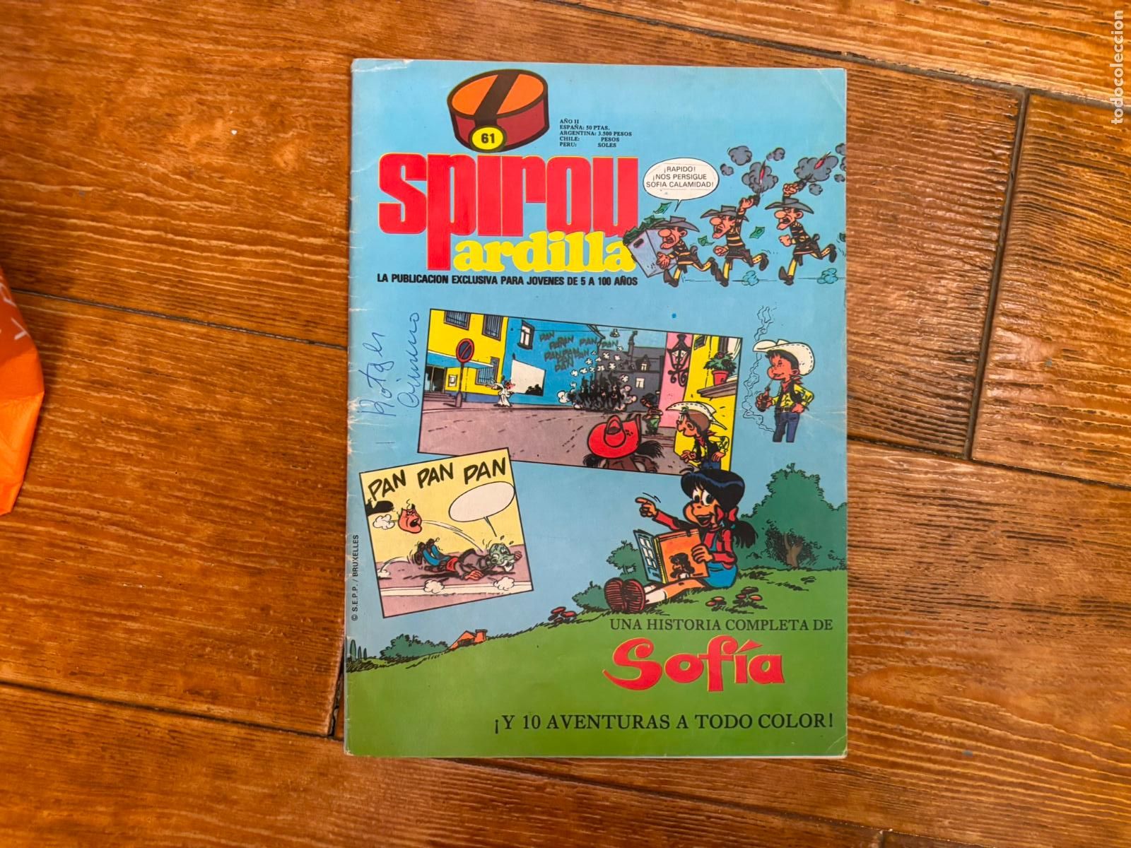 C&oacute;mics: SPIROU ARDILLA N&ordm; 61 EDITORA MUNDIS - Foto 1