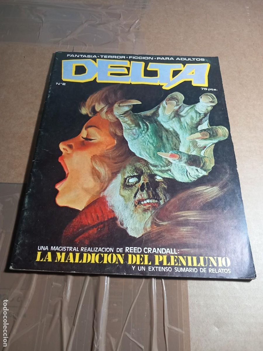 Comics: DELTA N&deg; 2 FANTASIA TERROR FICCION EDICIONES DELTA 1980