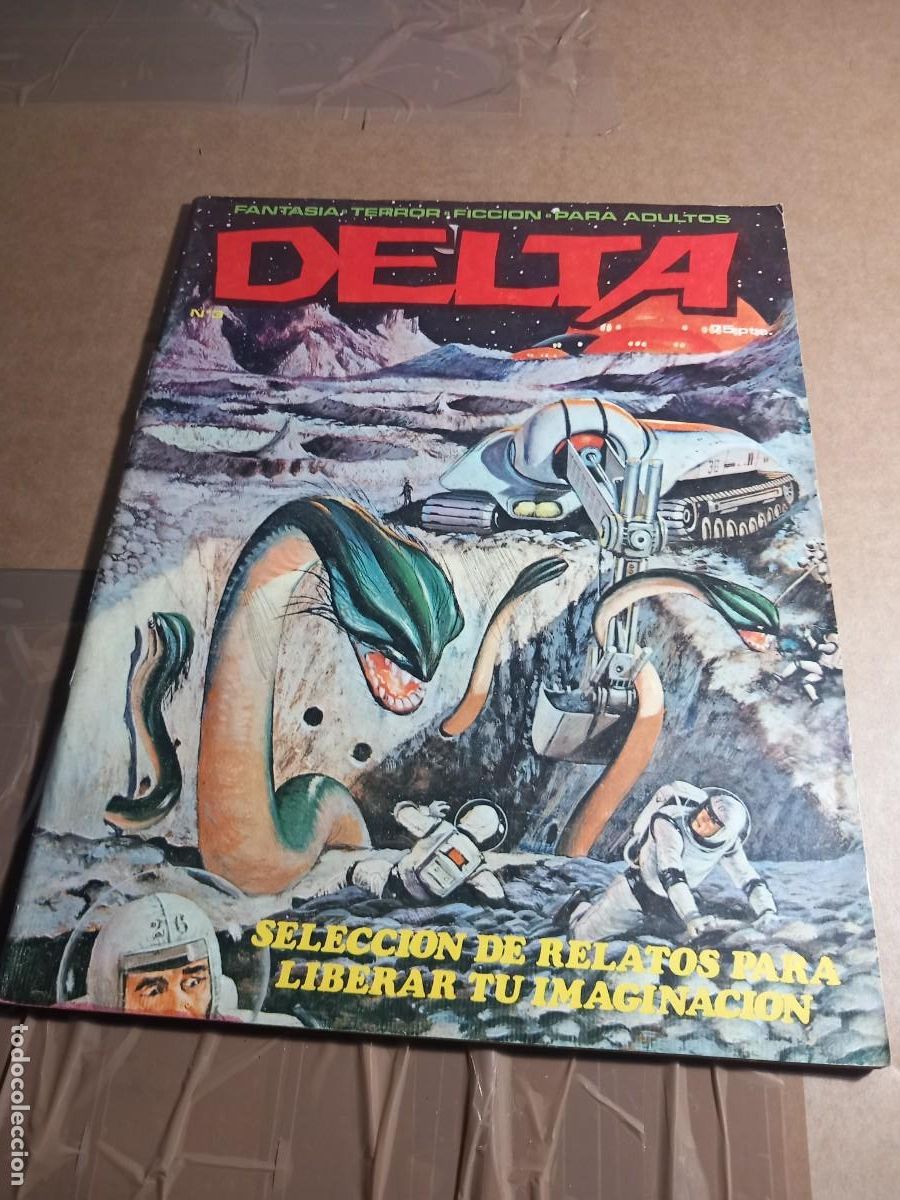 Comics: DELTA N&deg; 3 FANTASIA TERROR FICCION EDICIONES DELTA 1980