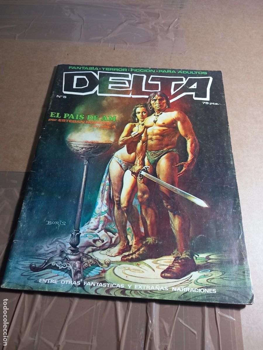 Comics: DELTA N&deg; 5 FANTASIA TERROR FICCION EDICIONES DELTA 1980