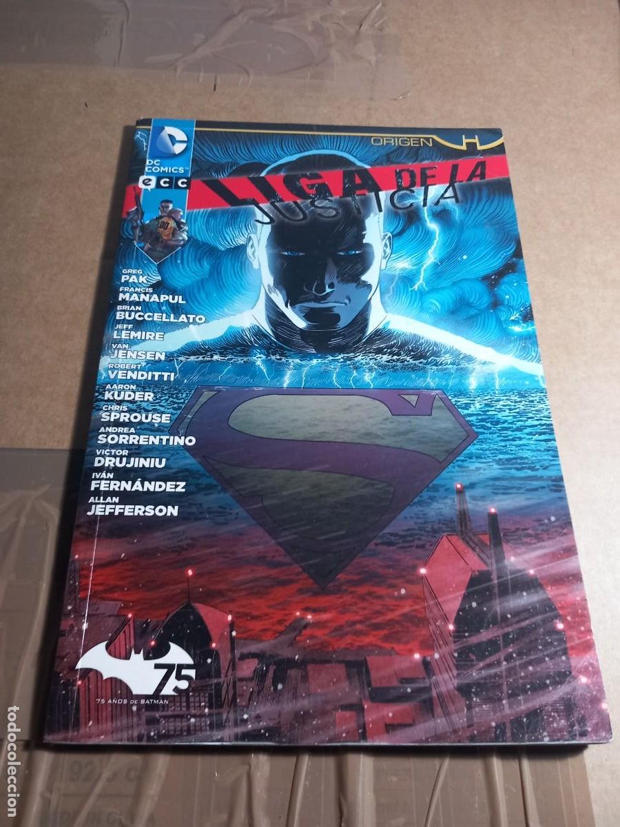 C&oacute;mics: LIGA DE LA JUSTICIA ORIGEN BATMAN ECC