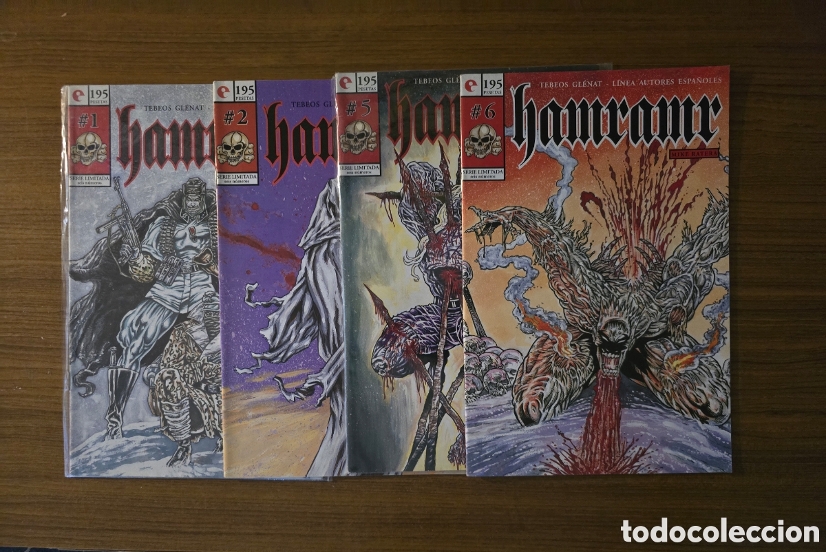 C&oacute;mics: HAMRAMR,NUMEROS 1,2,5 Y 6,(GLENAT) - Foto 1