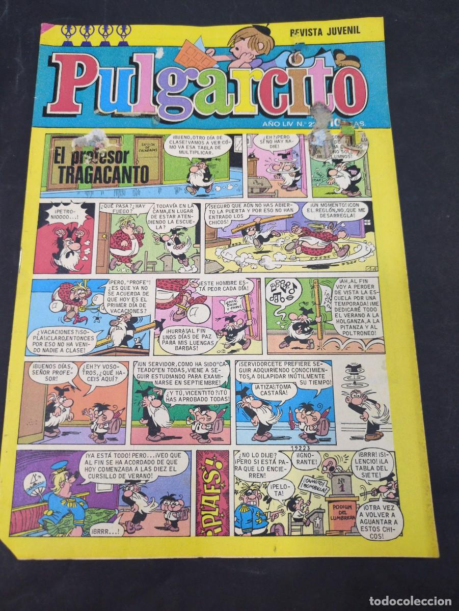 C&oacute;mics: pulgarcito revista juvenil a&ntilde;o LIV n 2254
