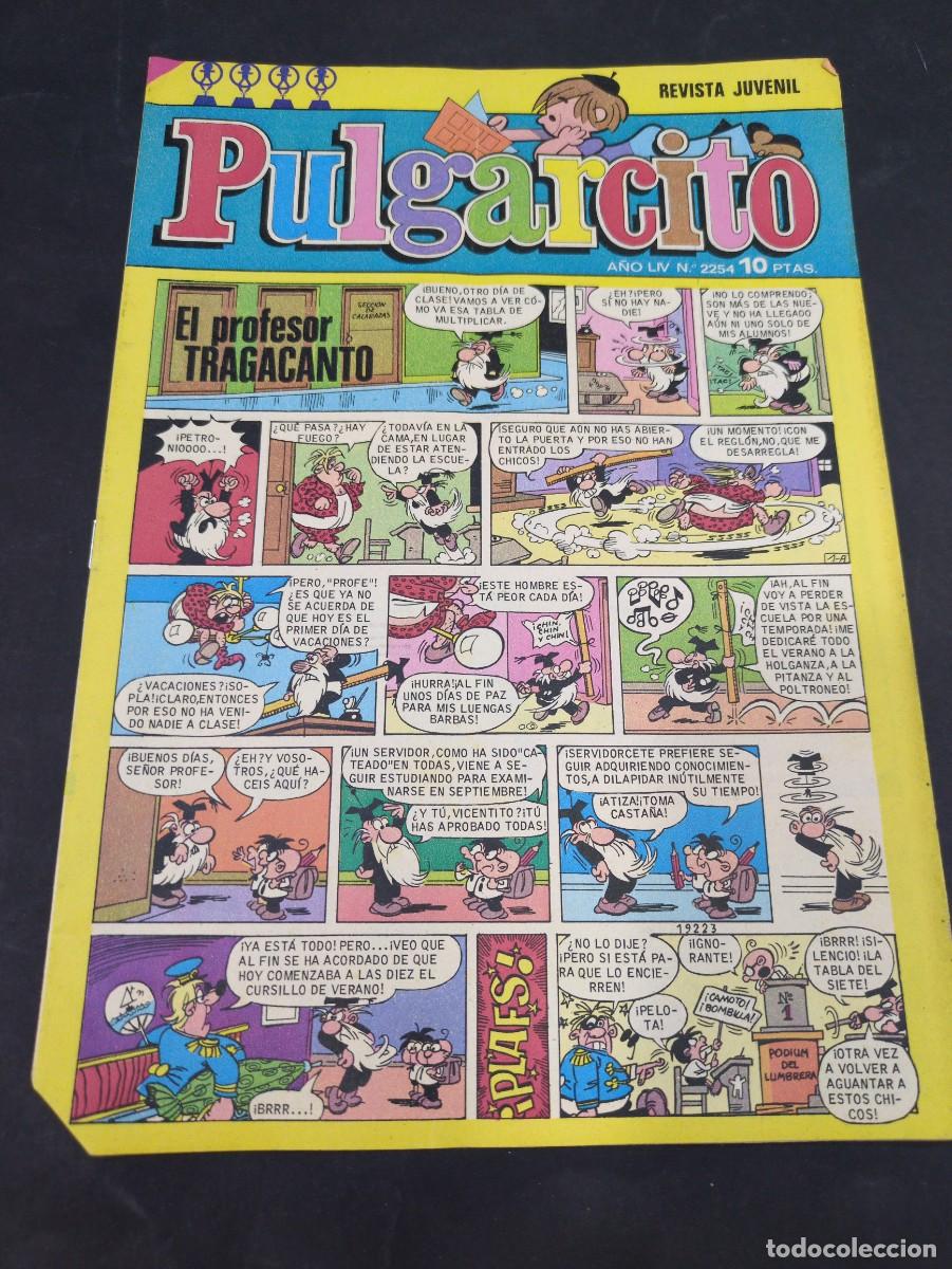 C&oacute;mics: pulgarcito revista juvenil a&ntilde;o LIV n 2254