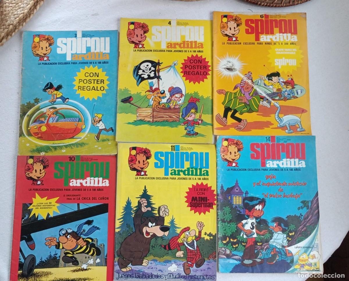 C&oacute;mics: SPIROU LA ARDILLA 10 Ejemplares Comics - Foto 1