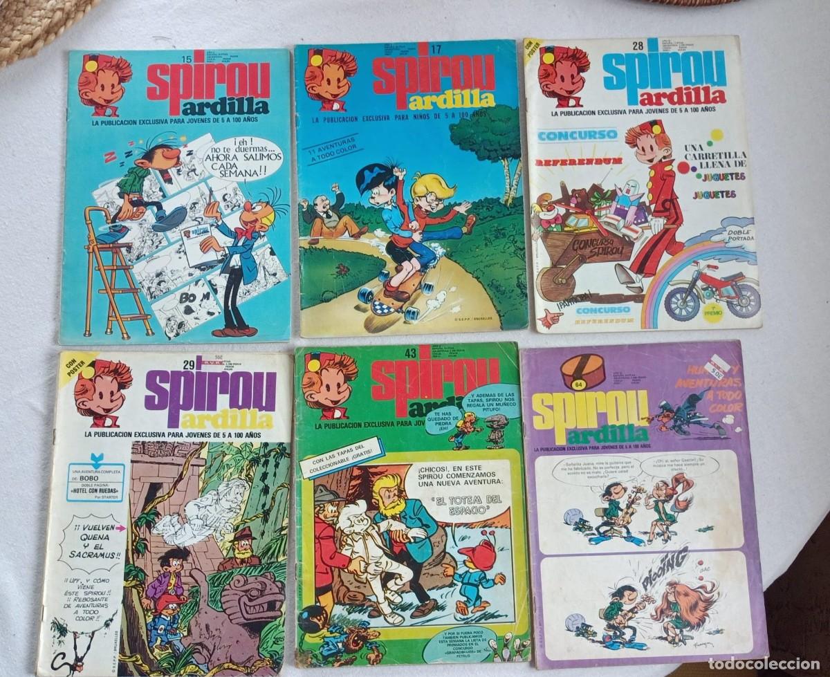 C&oacute;mics: SPIROU LA ARDILLA 10 Ejemplares Comics - Foto 2