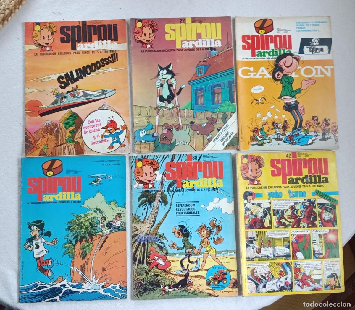 C&oacute;mics: SPIROU LA ARDILLA 10 Ejemplares Comics - Foto 3