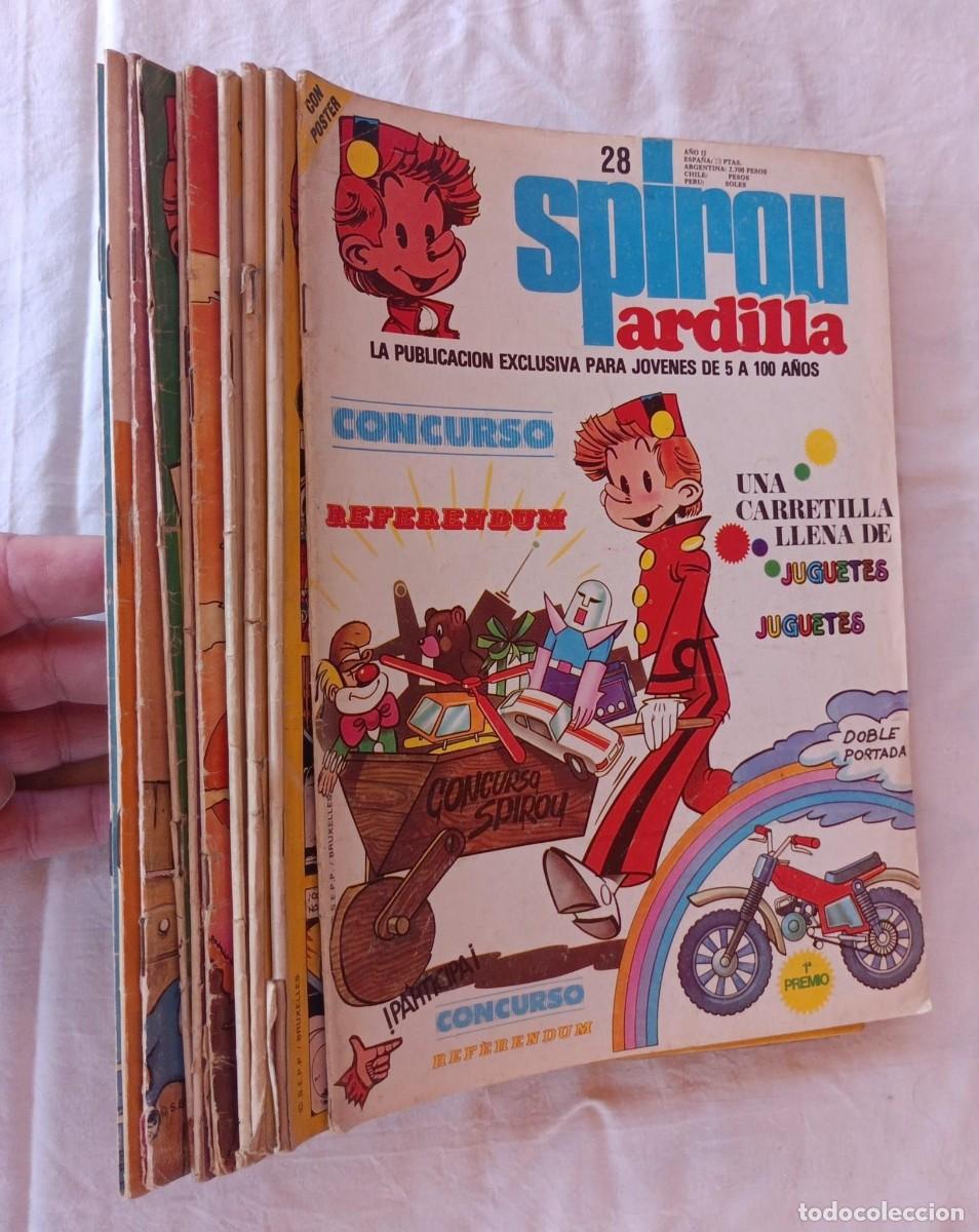 C&oacute;mics: SPIROU LA ARDILLA 10 Ejemplares Comics - Foto 8