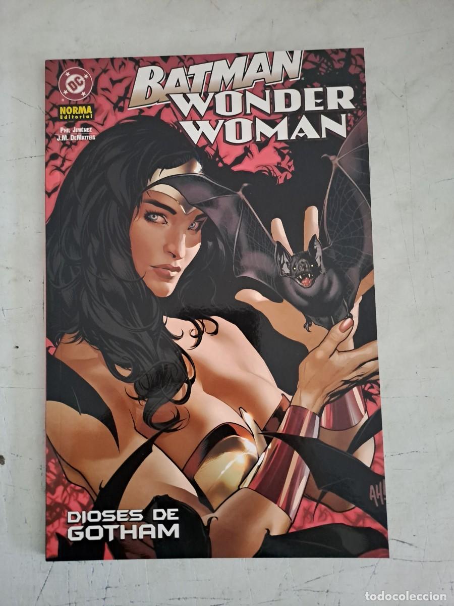 C&oacute;mics: Batman, Wonder Woman, Norma en perfecto estado Bolsa DA