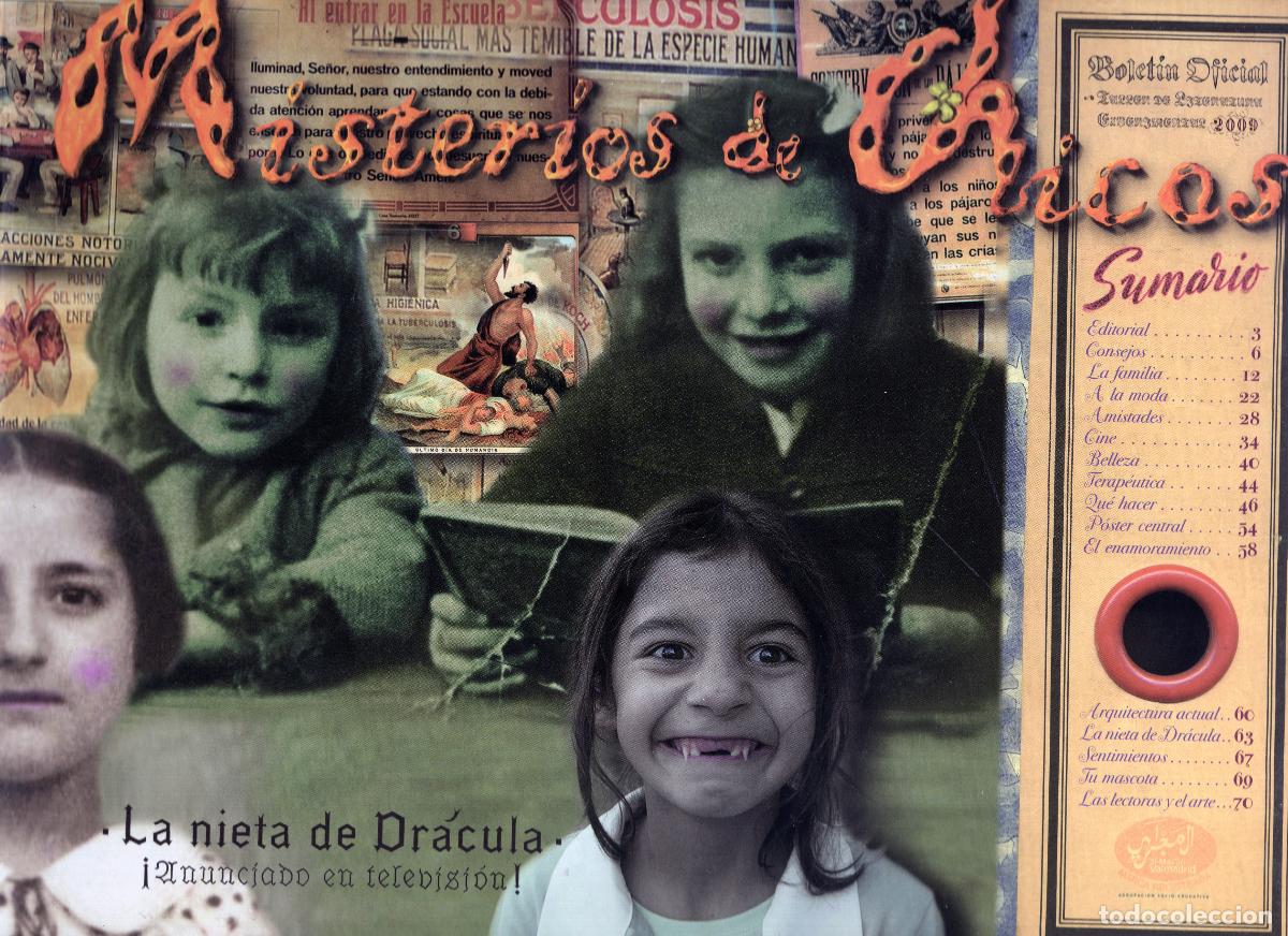 C&oacute;mics: MISTERIOS DE CHICAS. LA REVISTA DE LA NI&Ntilde;A VAMPIRO. LA NIETA DE DR&Aacute;CULA. Taller de literatura