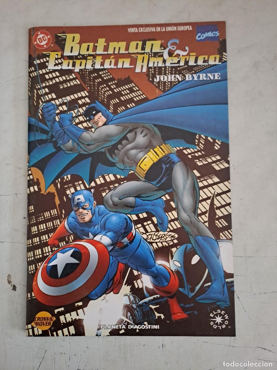 C&oacute;mics: Batman, Capit&aacute;n America, Planeta en perfecto estado Bolsa DA