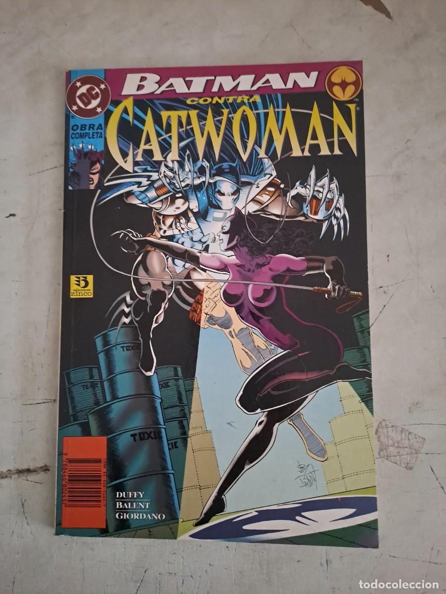 C&oacute;mics: Batman contra Catwoman, Zinco en muy buen estado Bolsa DA
