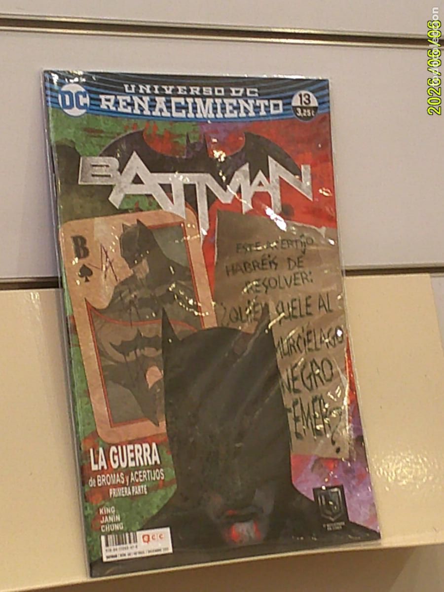 C&oacute;mics: UNIVERSO DC RENACIMIENTO BATMAN N&ordm; 13-68 DICIEMBRE 2017 TOM KING - ECC