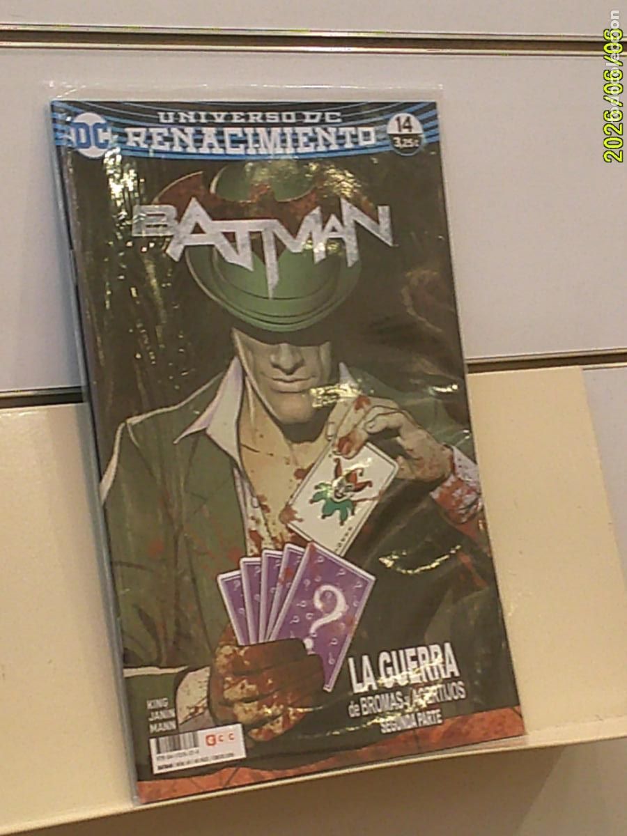 C&oacute;mics: UNIVERSO DC RENACIMIENTO BATMAN N&ordm; 14-69 LA GUERRA DE BROMAS Y ACERTIJOS ENERO 2018 TOM KING - ECC