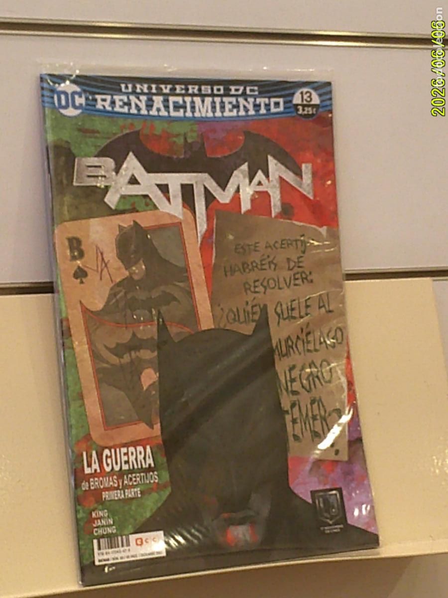 C&oacute;mics: UNIVERSO DC RENACIMIENTO BATMAN N&ordm; 13-68 LA GUERRA DE BROMAS Y ACERTIJOS DICIEMB 2017 TOM KING - ECC