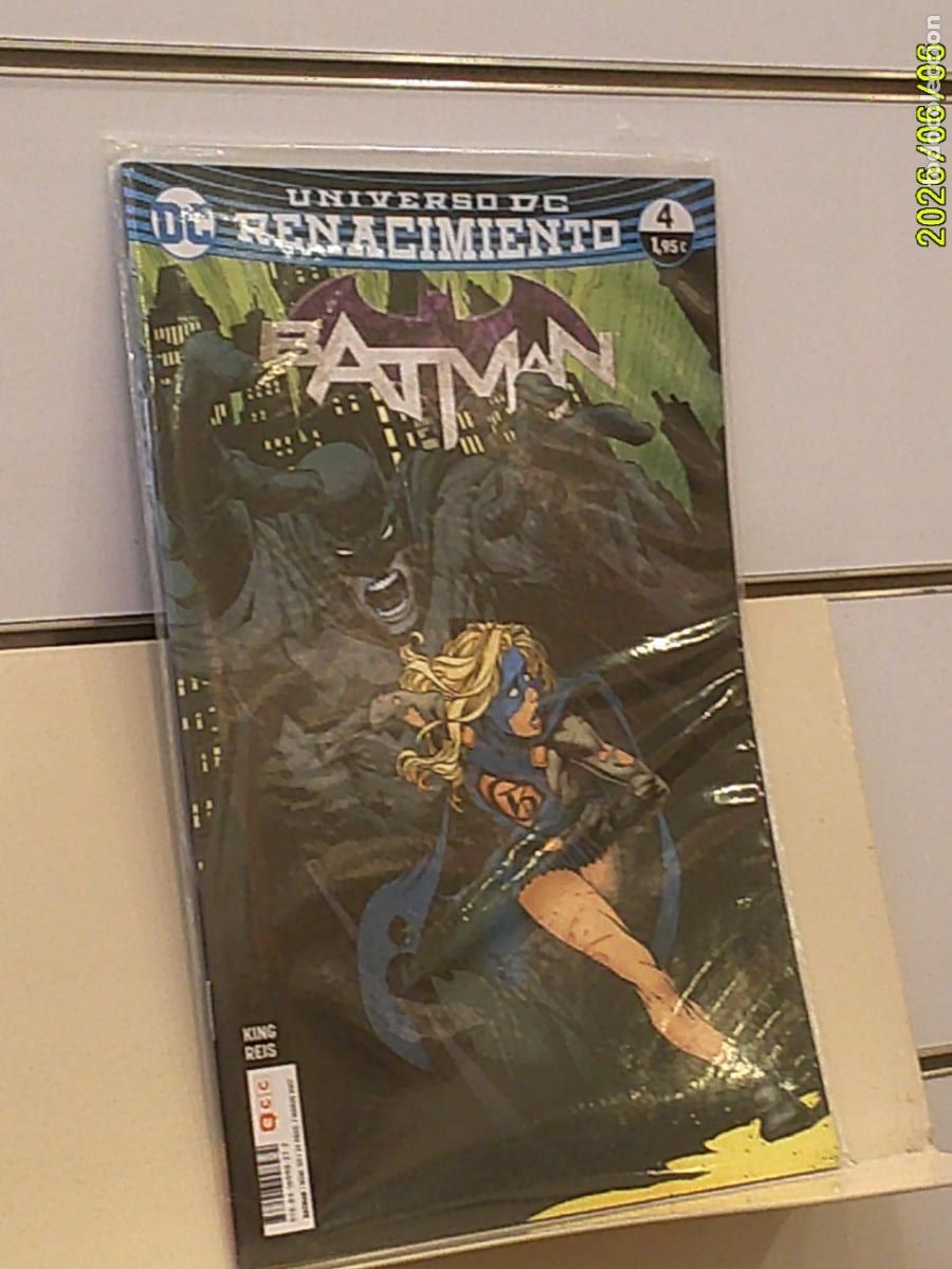 C&oacute;mics: UNIVERSO DC RENACIMIENTO BATMAN N&ordm; 4-59 MARZO 2017 TOM KING - ECC - Foto 1