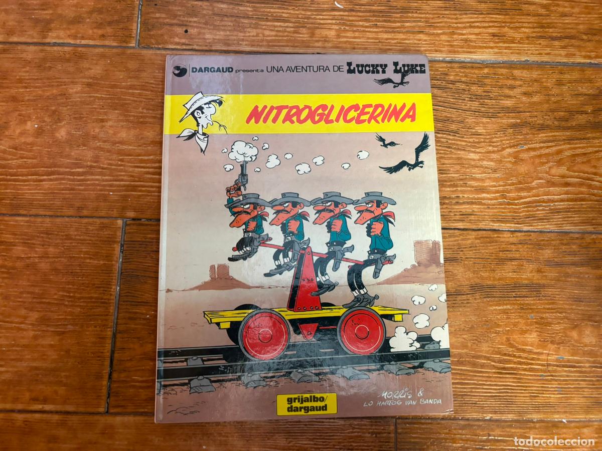 C&oacute;mics: LUCKY LUKE N&ordm; 35 NITROGLICERINA EDITORIAL GRIJALBO TAPA DURA