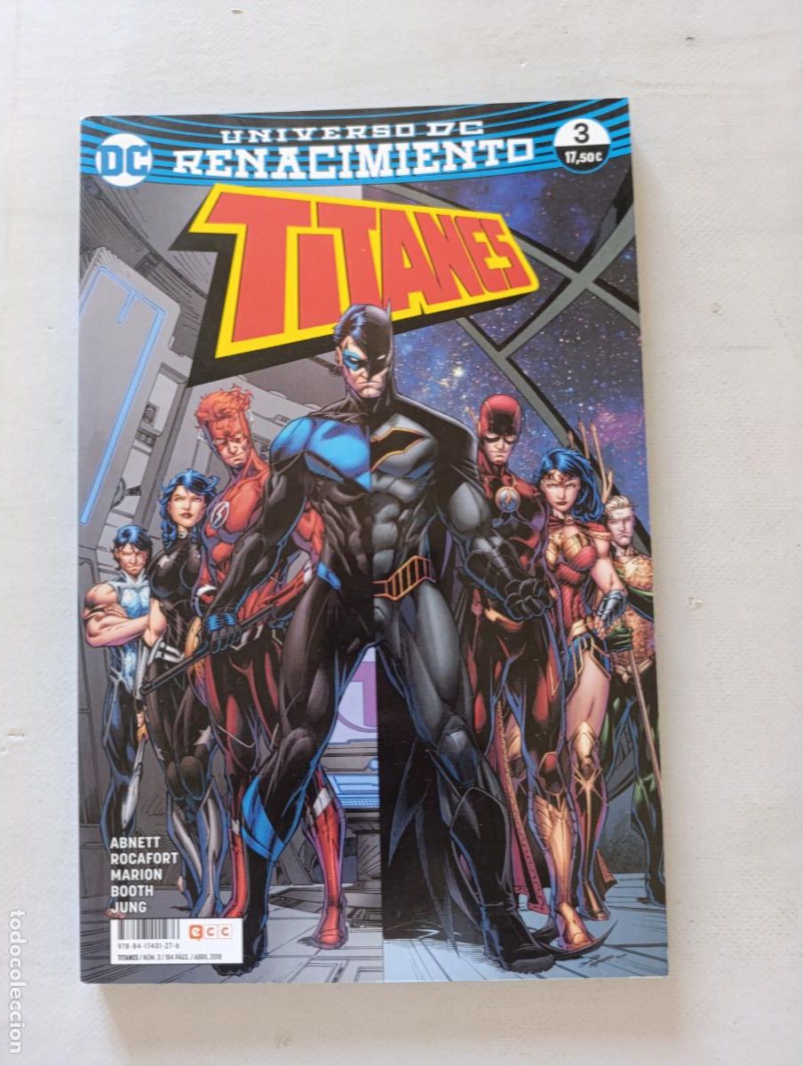 C&oacute;mics: TITANES N&ordm; 3 - UNIVERSO DC RENACIMIENTO - ECC (362)
