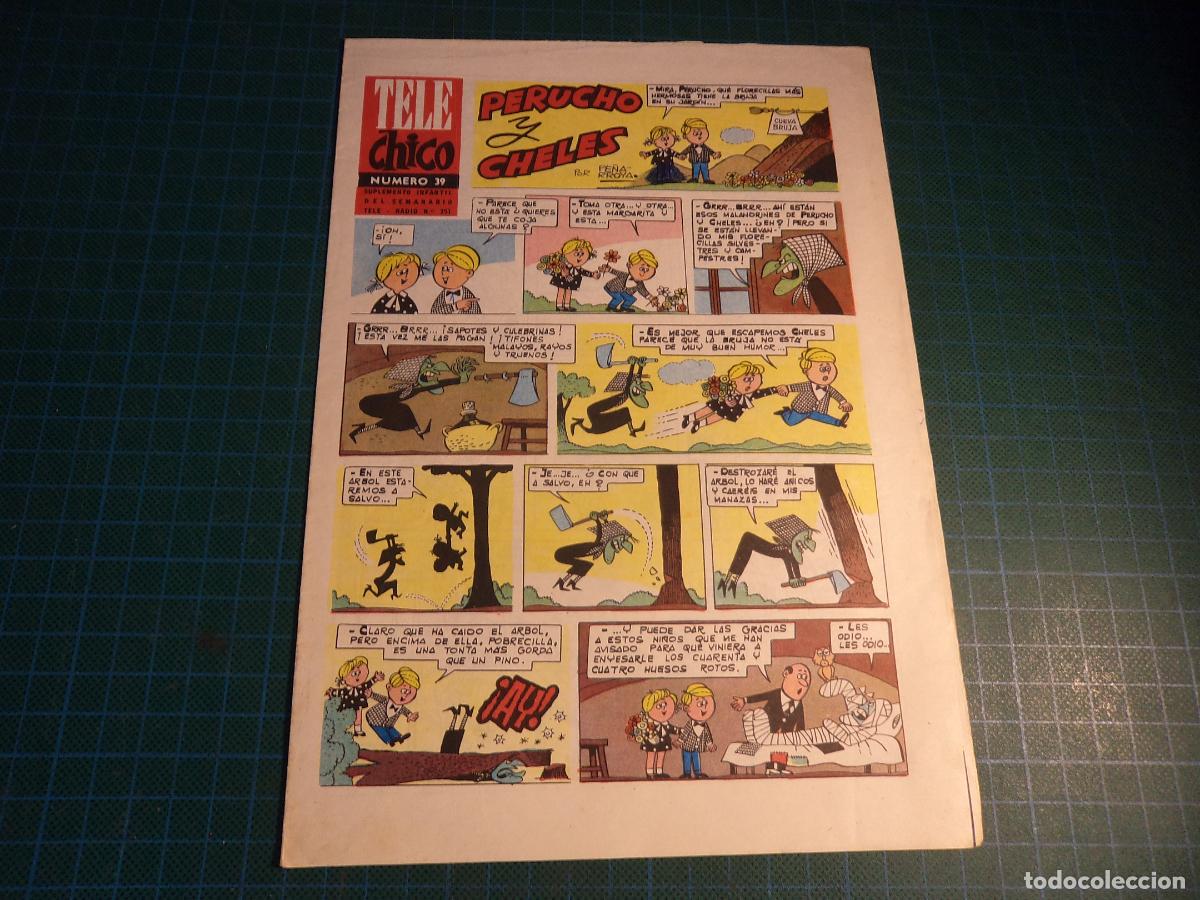 C&oacute;mics: Tele Chico. N&ordm; 39. Suplemento de Tele Radio.