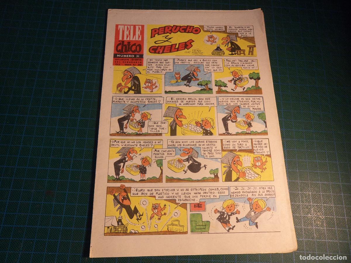 C&oacute;mics: Tele Chico. N&ordm; 31. Suplemento de Tele Radio.