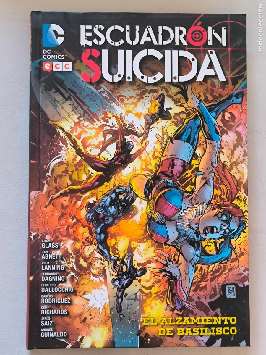 C&oacute;mics: ESCUADRON SUICIDA N&ordm; 2 - EL ALZAMIENTO DE BASILISCO - DC - ECC - TAPA DURA - NUEVO (FI*w)