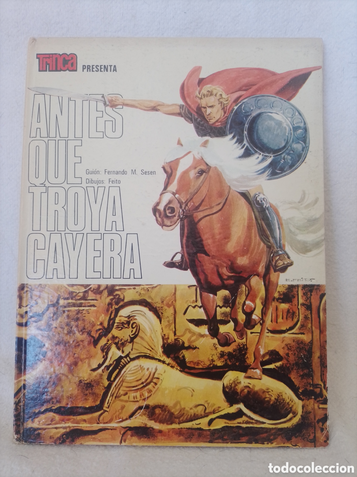 Comics: Antes que troya cayera - Trinca - 1973.