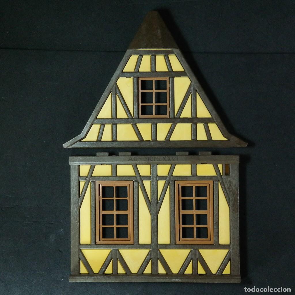 C&oacute;mics: Playmobil pared y triangulo casa medieval ☼