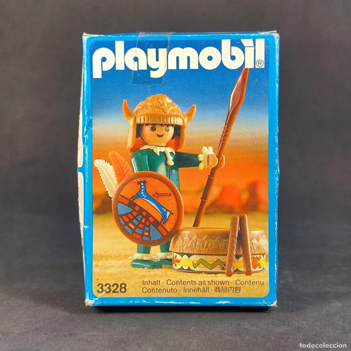 C&oacute;mics: Playmobil indio ref.3328 con caja cerrada ☼