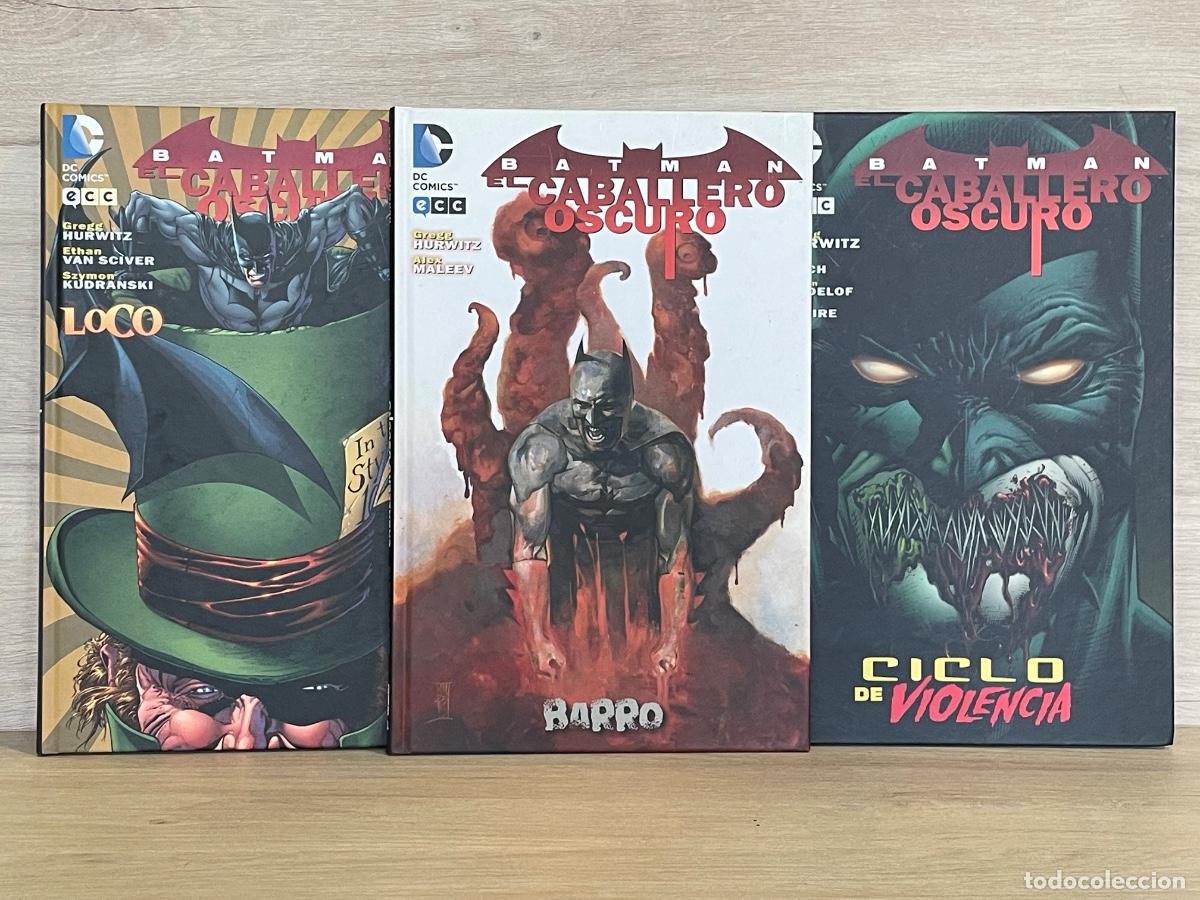 C&oacute;mics: Batman - El Caballero Oscuro / Completa 3 vol&uacute;menes / Gregg Hurwitz