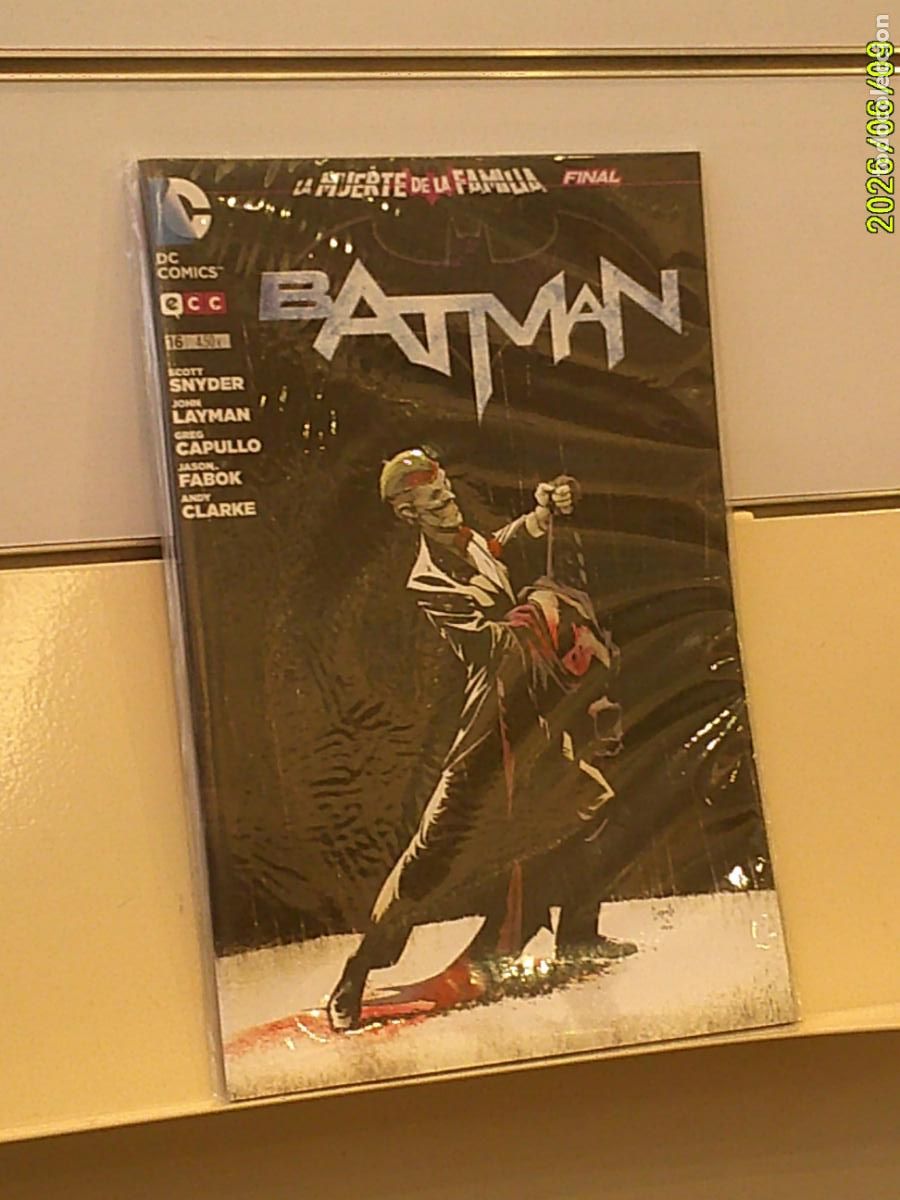 C&oacute;mics: BATMAN N&ordm; 16 LA MUERTE DE LA FAMILIA FINAL SCOTT SNYDER DC - ECC - Foto 1