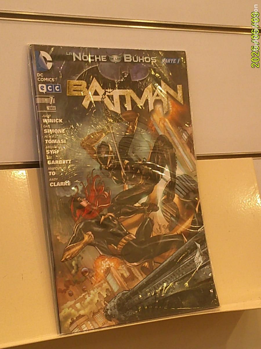 C&oacute;mics: BATMAN N&ordm; 7 LA NOCHE DE LOS BUHOS PARTE 1 SCOTT SNYDER DC - ECC