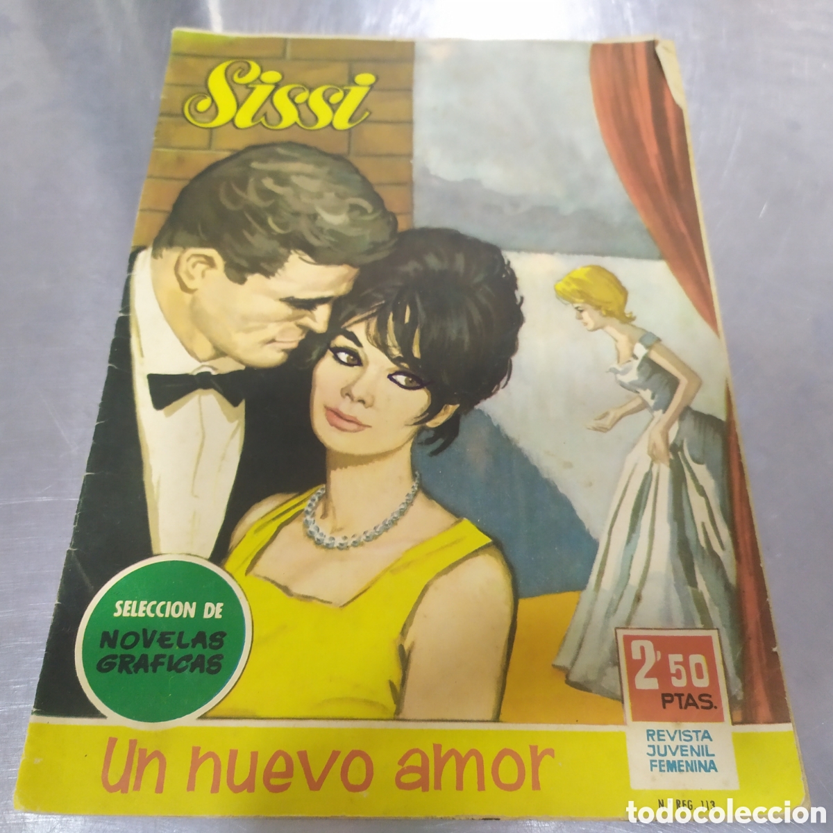 C&oacute;mics: Sissi, Un nuevo amor - Selecci&oacute;n de novelas gr&aacute;ficas, Revista juvenil femenina