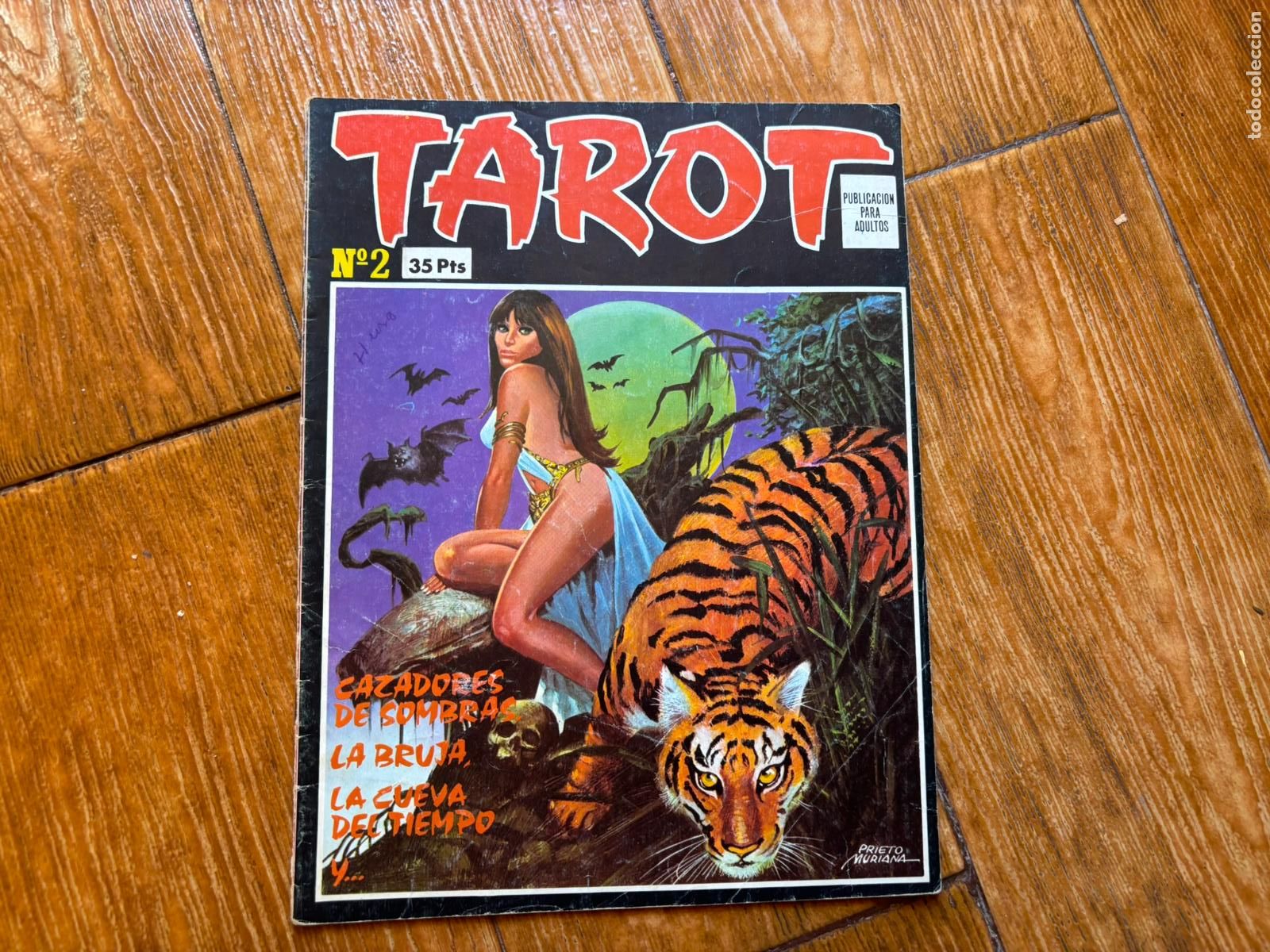 C&oacute;mics: TAROT, N&ordm; 2 TERROR PARA ADULTOS, EDITORIAL ANDINA 1977