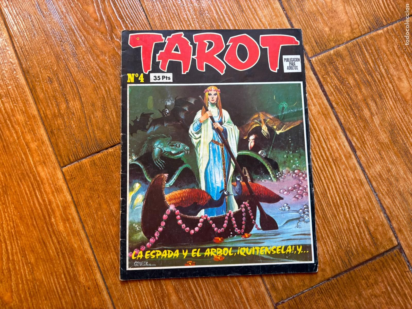 C&oacute;mics: TAROT, N&ordm; 4 TERROR PARA ADULTOS, EDITORIAL ANDINA 1977