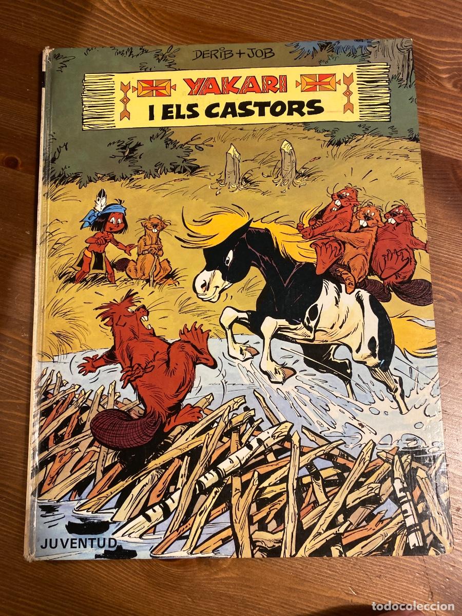 C&oacute;mics: YAKARI 3 YAKARI I ELS CASTORS. DERIB+JOB. JOVENTUT COMIC CATALA TAPA DURA.