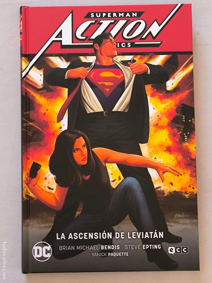 C&oacute;mics: SUPERMAN ACTION COMICS VOL. 2 - LA ASCENSION DE LEVIATAN - PARTE 2 - ECC - TAPA DURA - NUEVO (HG*w)